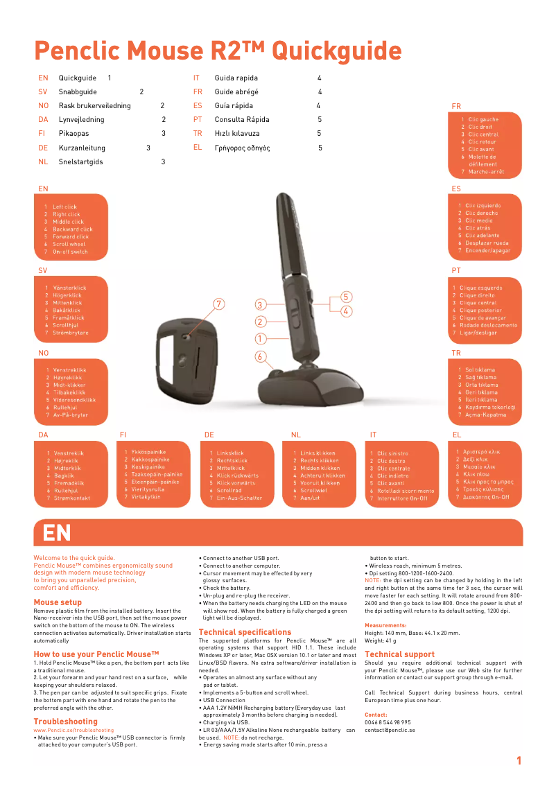 Image de la première page du manuel de l'appareil R2