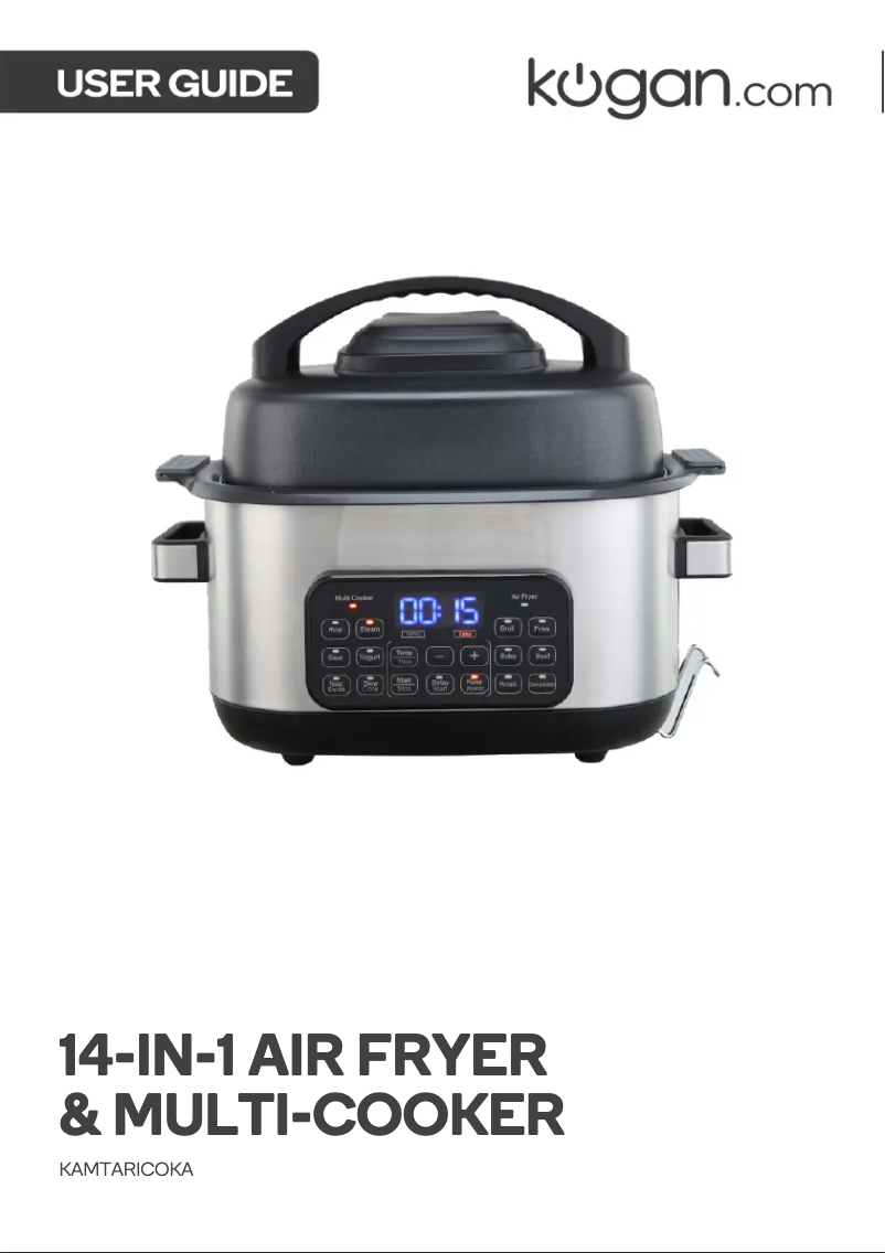 Page 1 de la notice Manuel utilisateur Kogan KAMTARICOKA