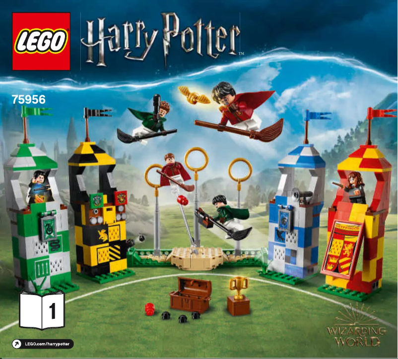 Page n°1 - Manuel utilisateur Lego Harry Potter 75956