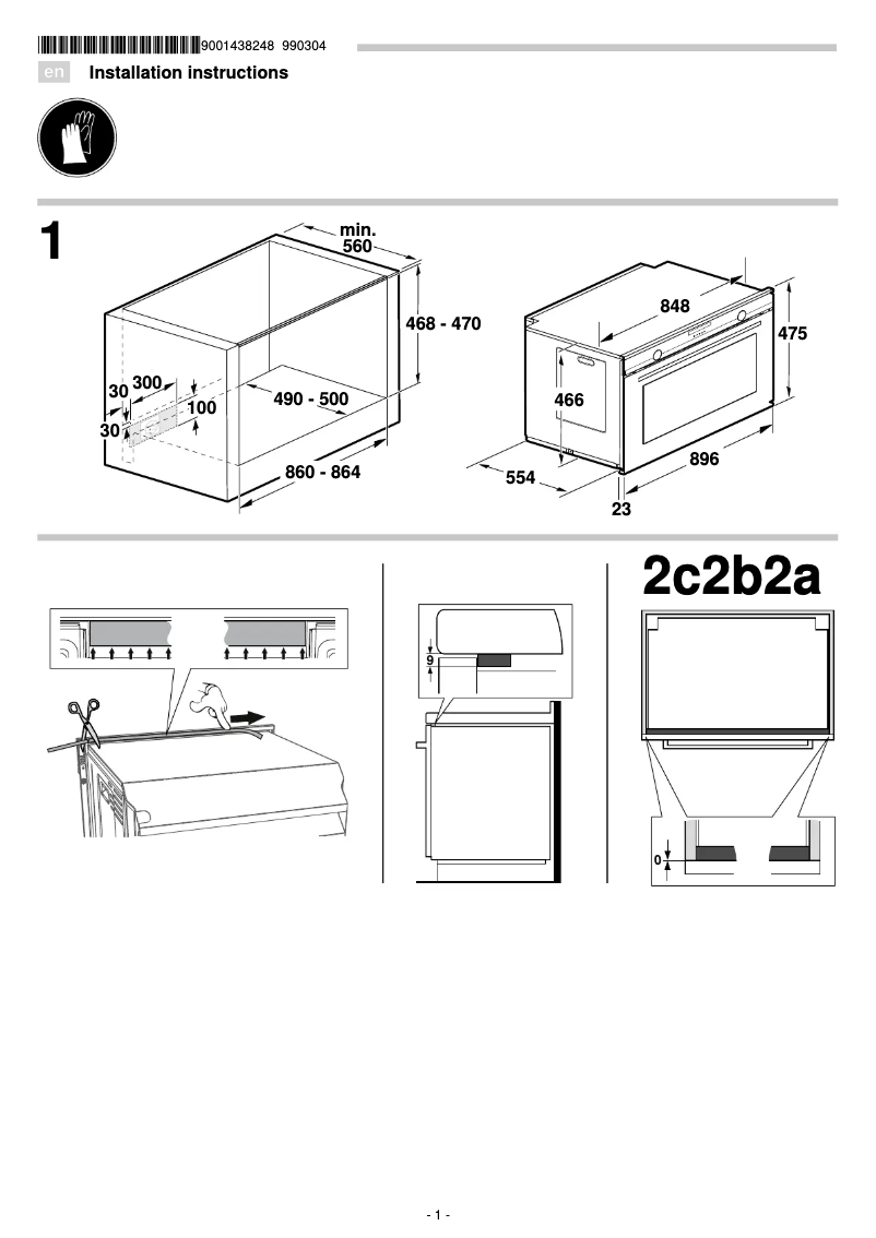 Image de la première page du manuel de l'appareil VB011CBR0M