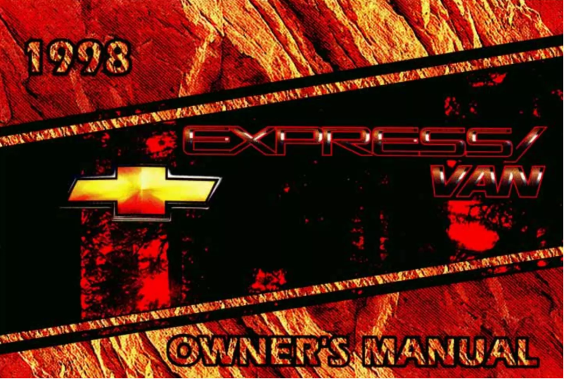 Image de la première page du manuel de l'appareil Express Van (1998)