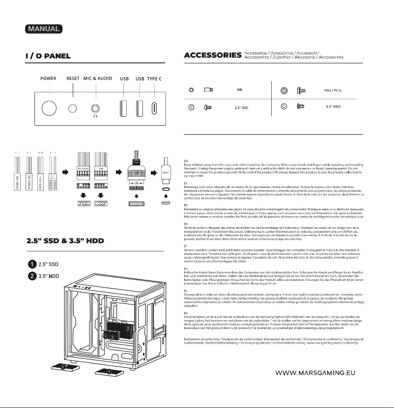 Image de la première page du manuel de l'appareil MC-NOVAM