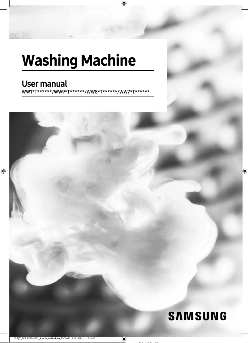 Image de la première page du manuel de l'appareil WW1ST6540LE