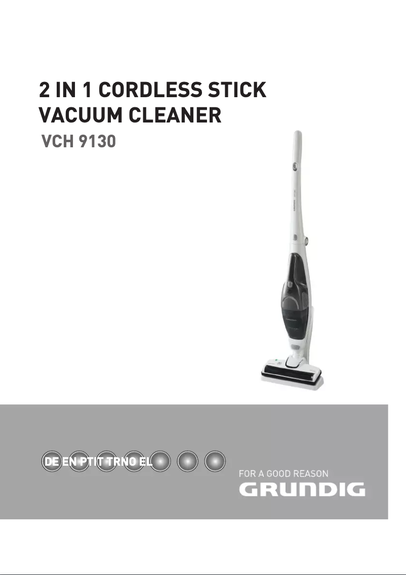 Page n°1 - Manuel utilisateur Grundig VCH 9130