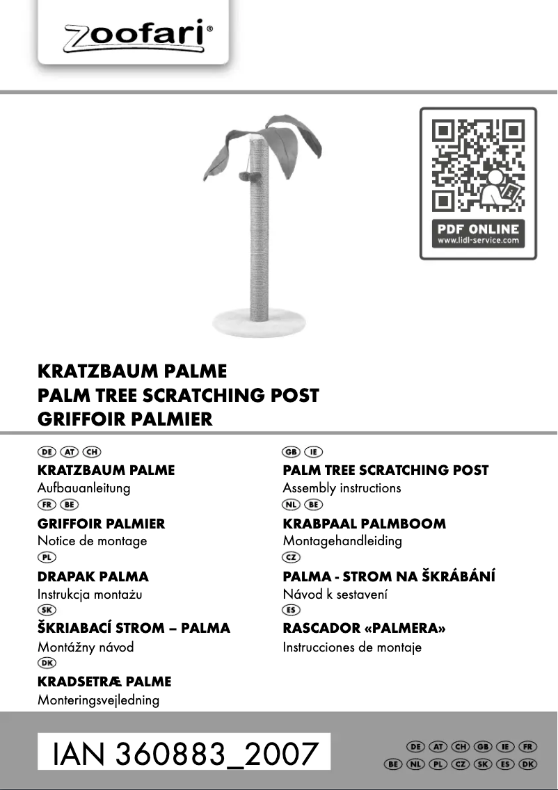 Image de la première page du manuel de l'appareil IAN 360883