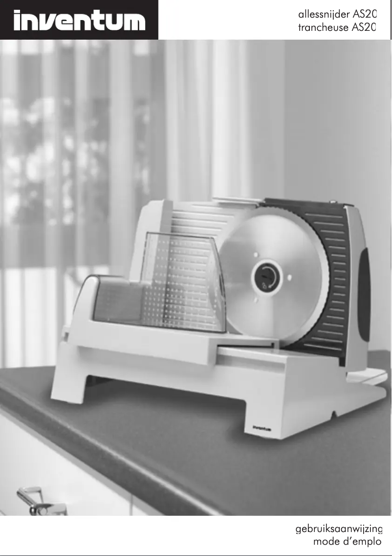 Page 1 de la notice Manuel utilisateur Inventum AS20
