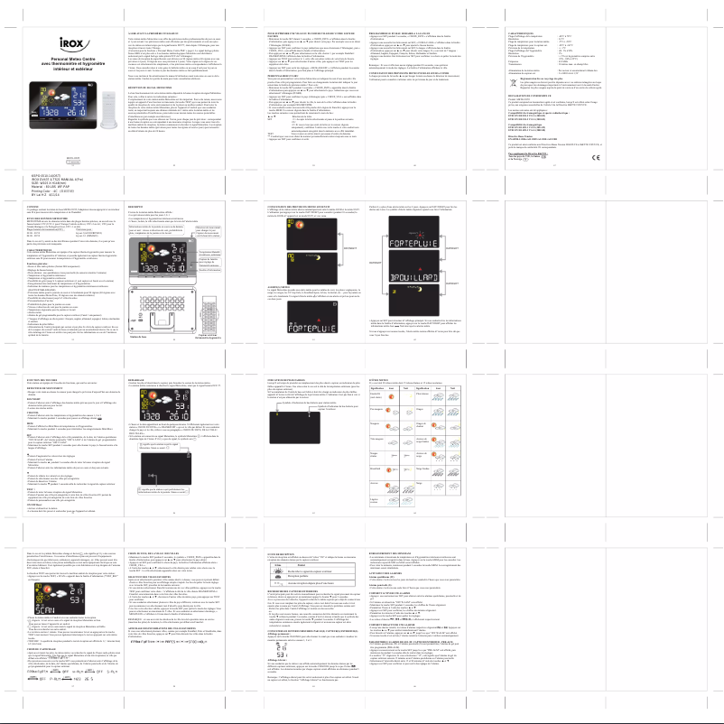 Image de la première page du manuel de l'appareil METE-ON55