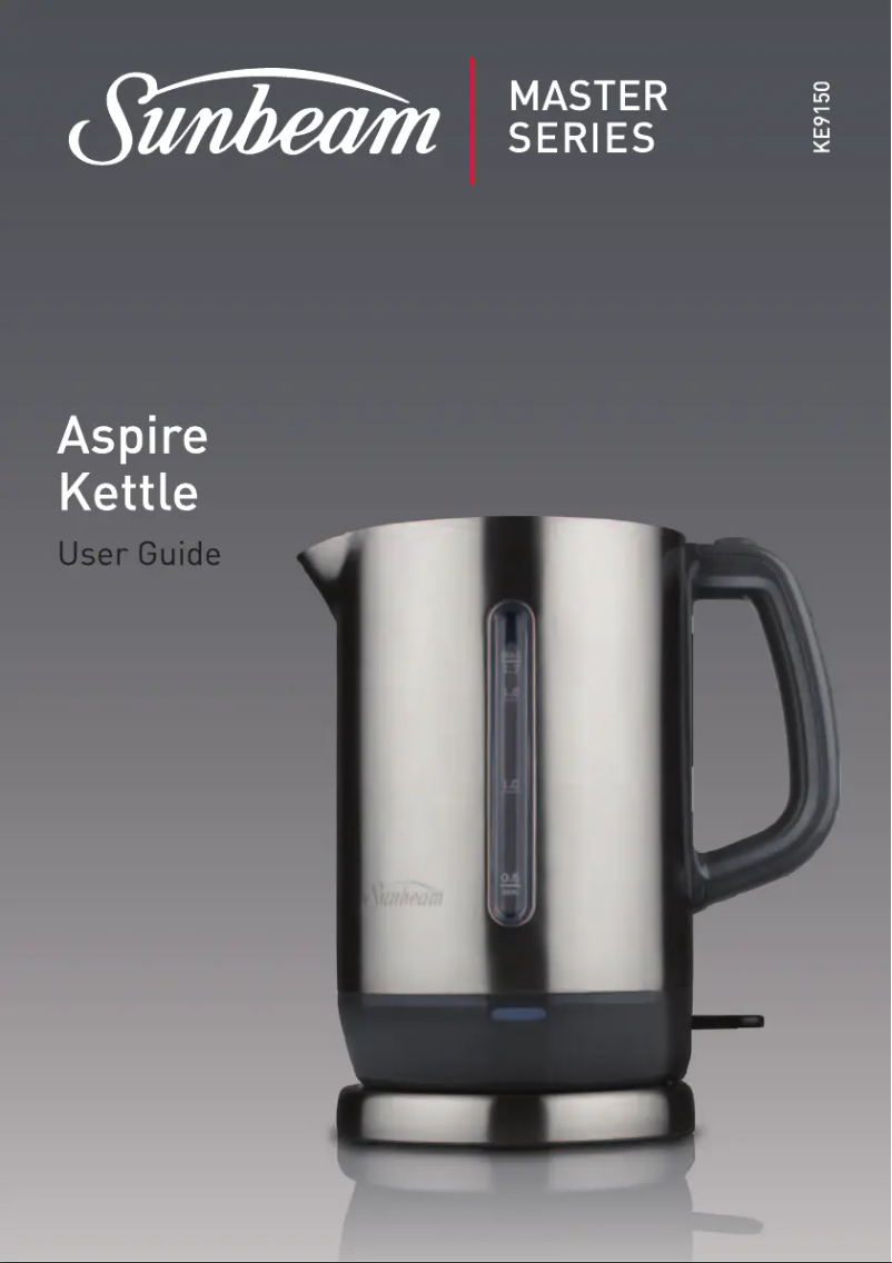 Image de la première page du manuel de l'appareil Aspire KE9150