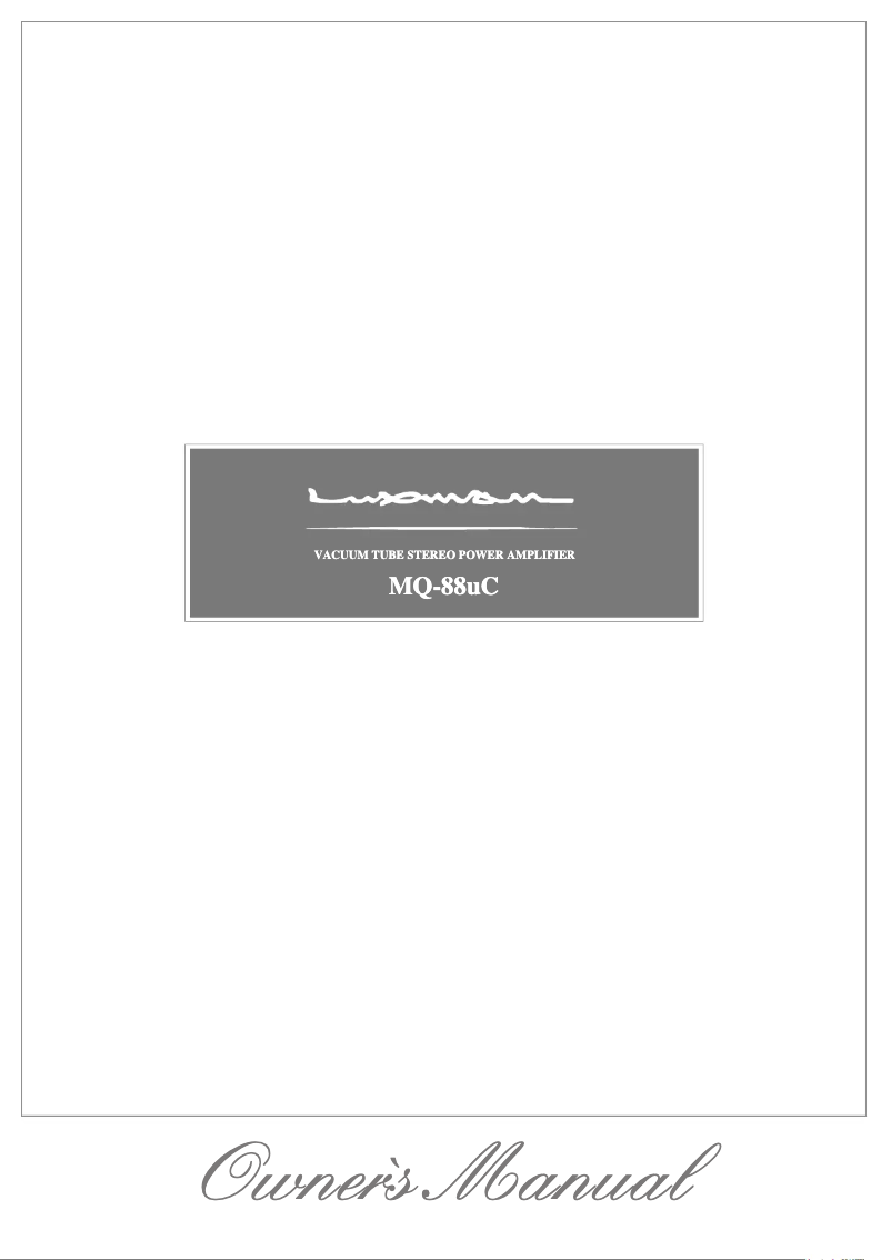 Image de la première page du manuel de l'appareil MQ-88uC