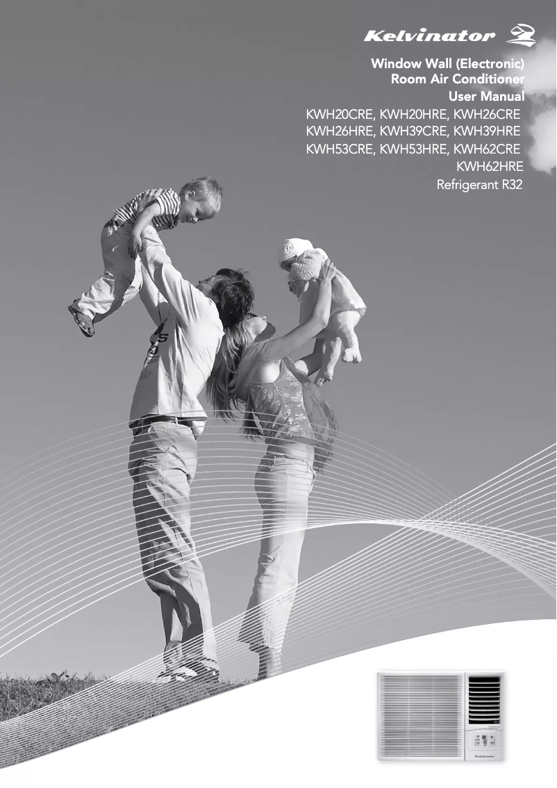 Page 1 de la notice Mode d'emploi Kelvinator KWH62HRE