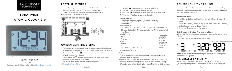 First page image of the manual for 513-21867