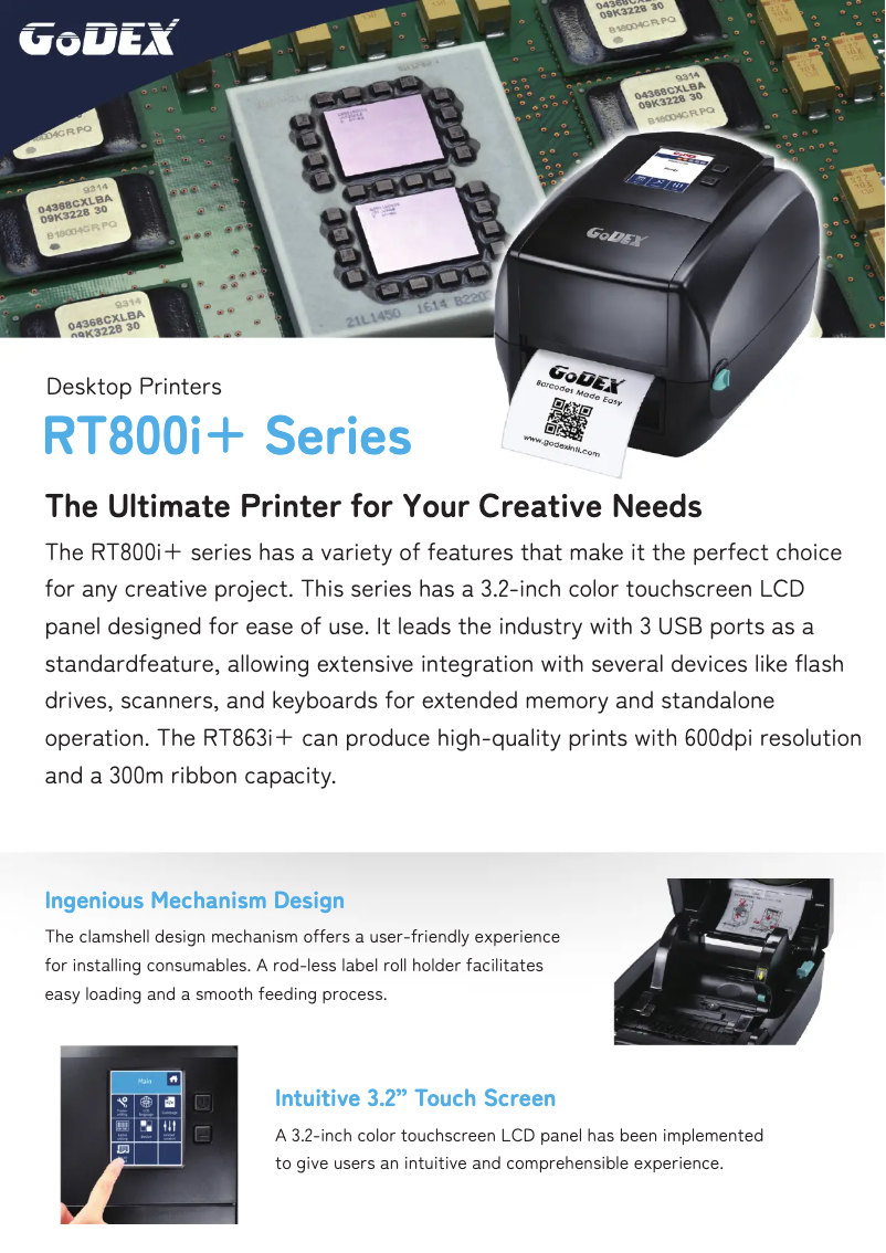 Image de la première page du manuel de l'appareil RT863i