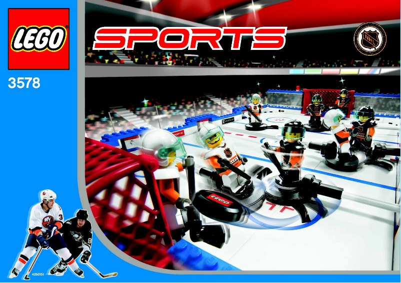 Page 1 de la notice Manuel utilisateur Lego NHL Championship Challenge