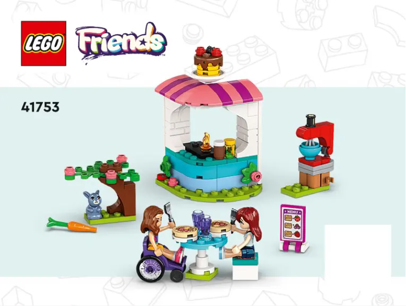 Página 1 del manual Instrucciones visuales Lego Friends 41753