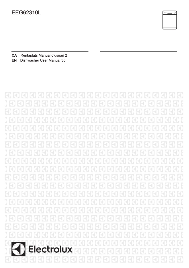 Page 1 de la notice Label énergétique Electrolux EEG62310L