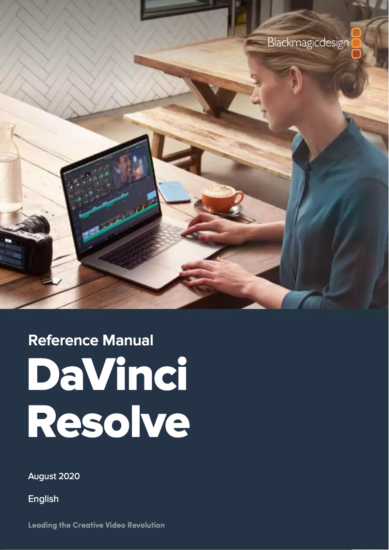 Page 1 de la notice Manuel utilisateur Blackmagic Design DaVinci Resolve Mini Panel