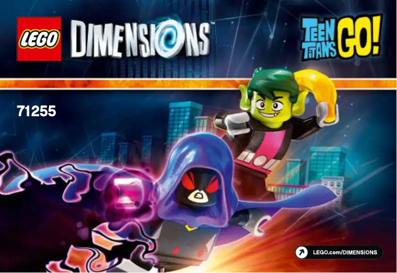 Page n°1 - Manuel utilisateur Lego Dimensions 71255