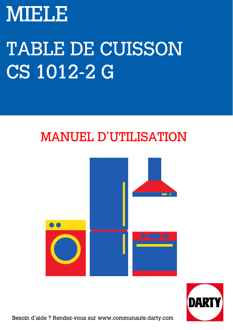 Image de la première page du manuel de l'appareil CS 1012-2 G