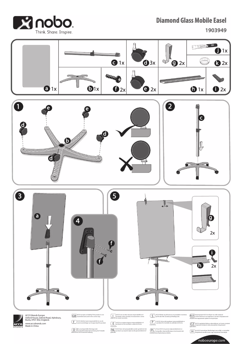 Image de la première page du manuel de l'appareil Diamond 1903949