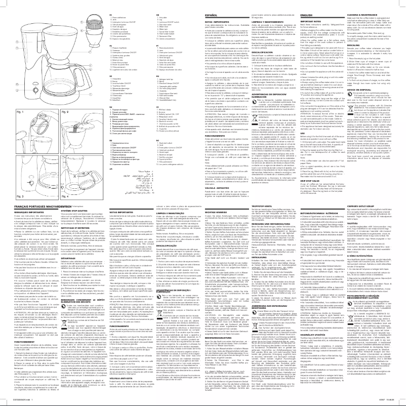 Page n°1 - Manuel utilisateur Ufesa Allegro CG7225