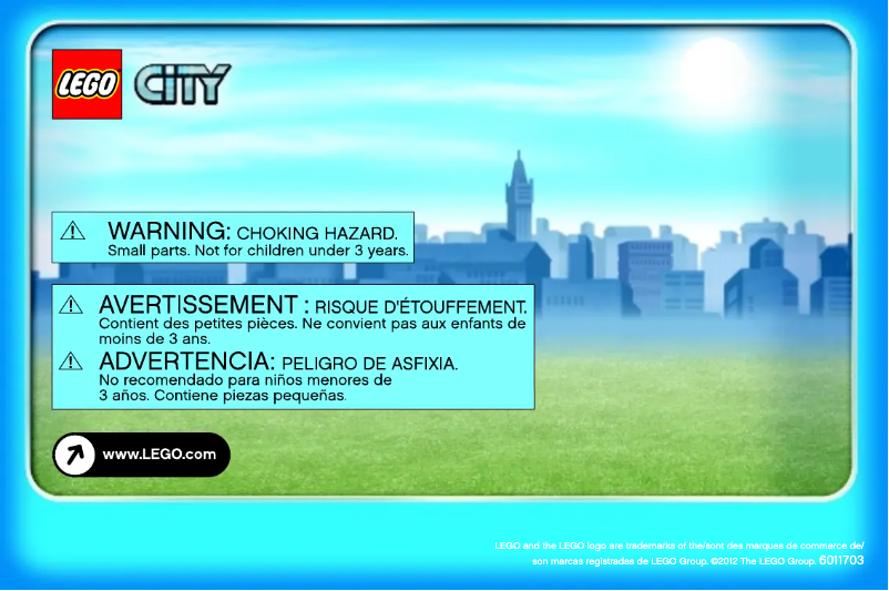 Page n°1 - Manuel utilisateur Lego ® City Advent Calendar