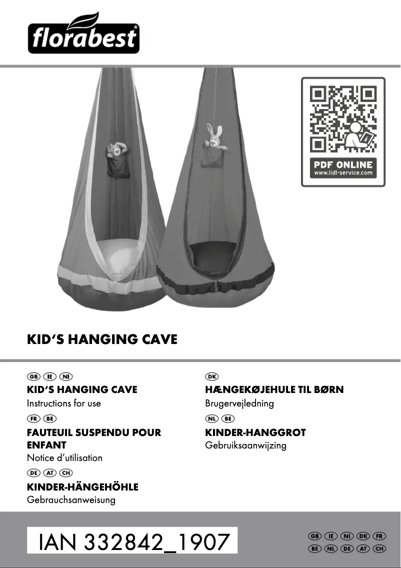 Page n°1 - Manuel utilisateur Florabest IAN 332842