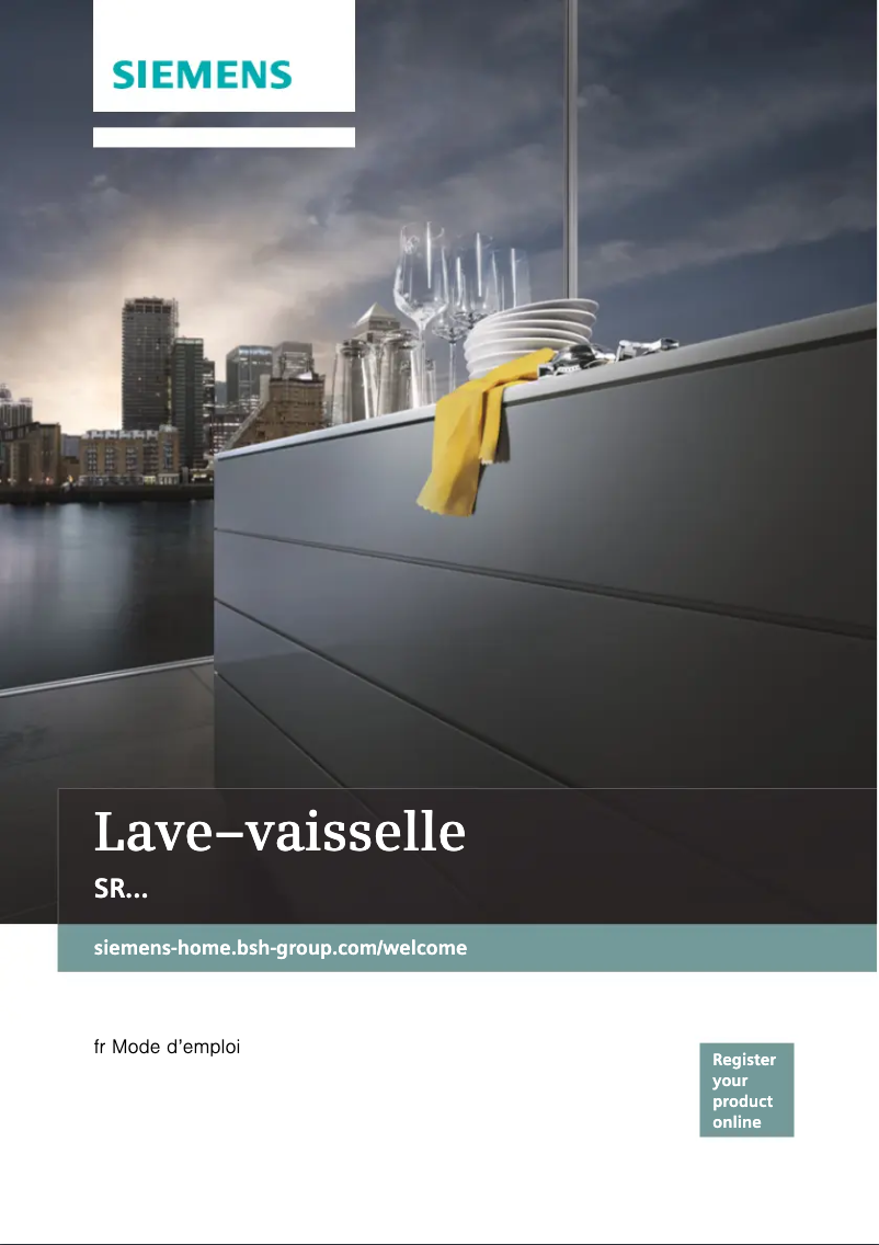 Page n°1 - Manuel utilisateur Siemens SR656X00TD