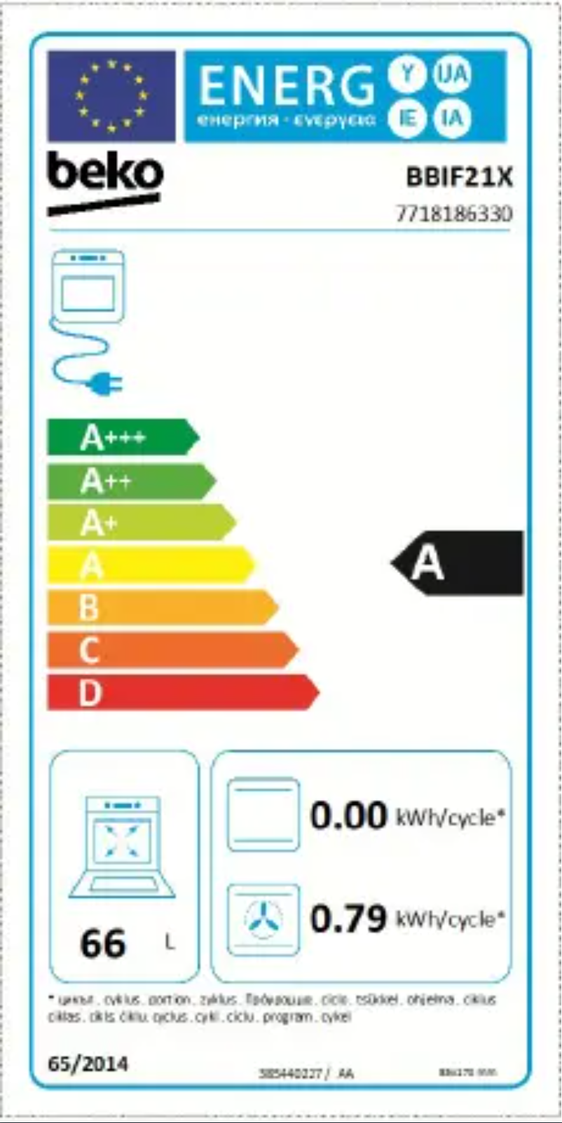 Image de la première page du manuel de l'appareil BBSF210S