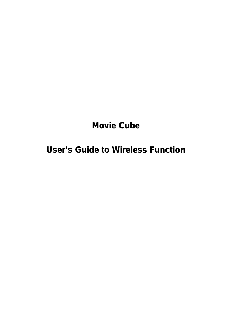 Page 1 de la notice Manuel utilisateur Emtec EKCOWI300