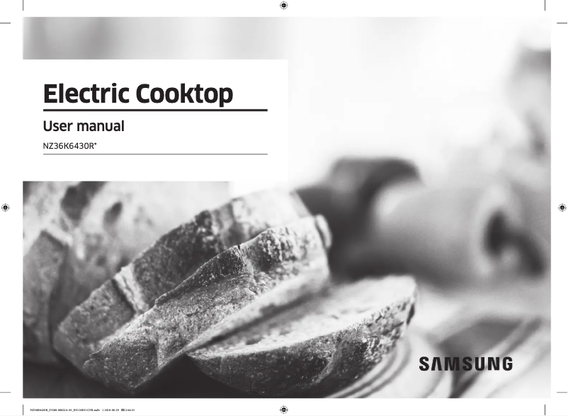 Image de la première page du manuel de l'appareil NZ36K6430RG