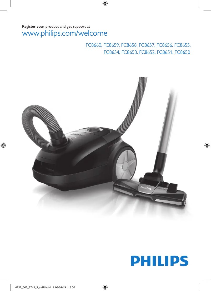 Page 1 de la notice Manuel utilisateur Philips Performer Active FC8659