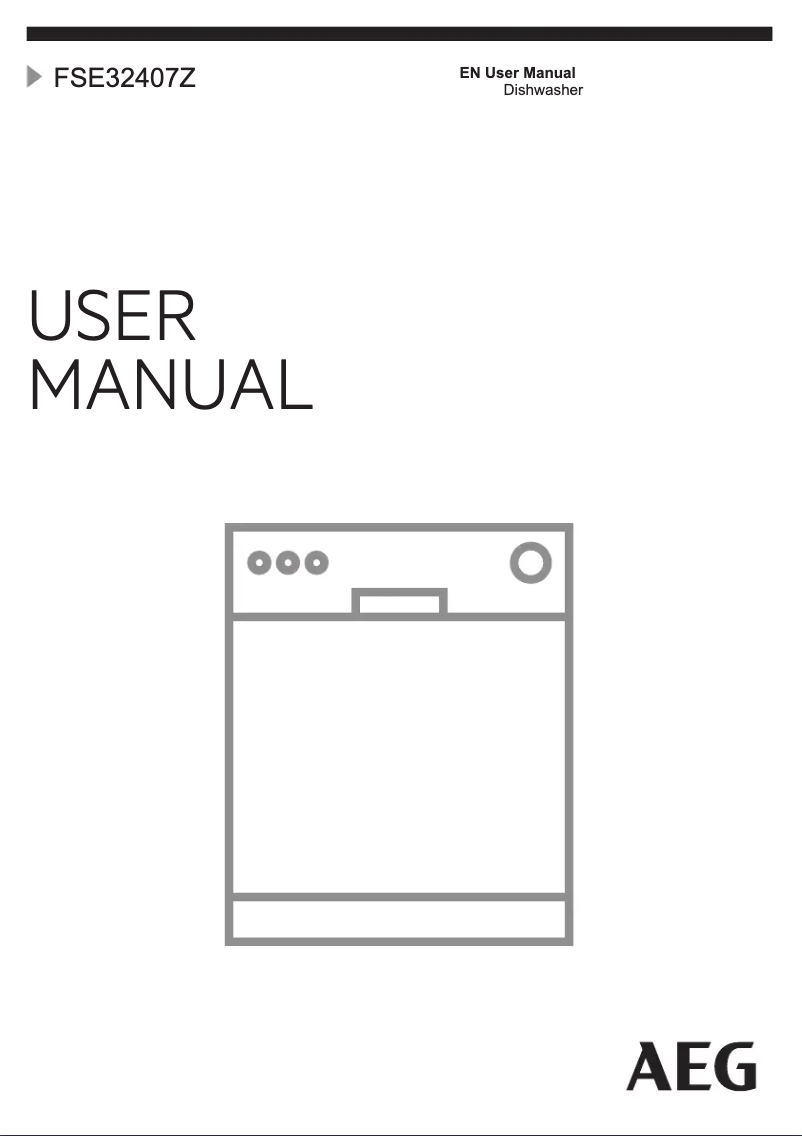 Page n°1 - Mode d'emploi AEG FSE32407Z