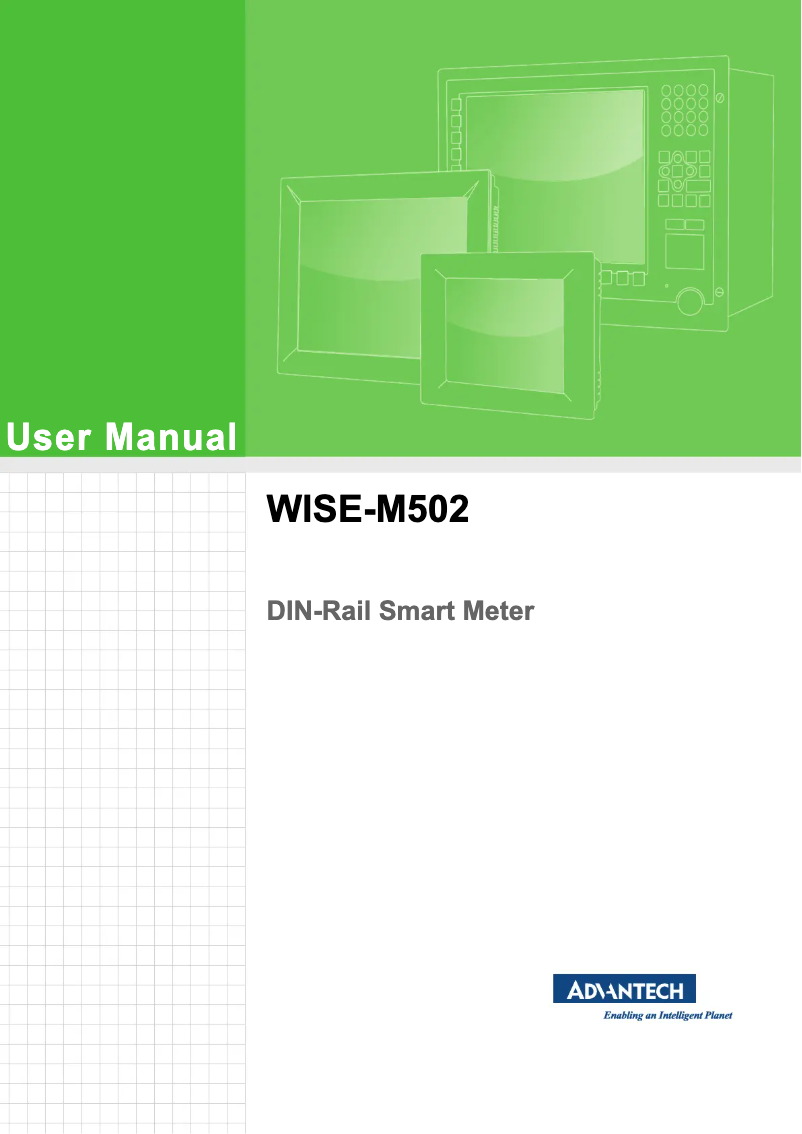 Page n°1 - Manuel utilisateur Advantech WISE-M502