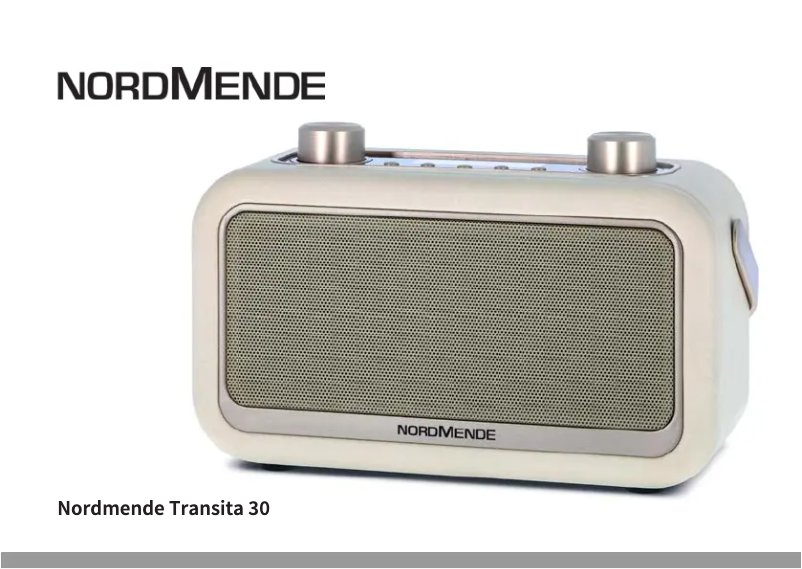 Image de la première page du manuel de l'appareil Transita 30