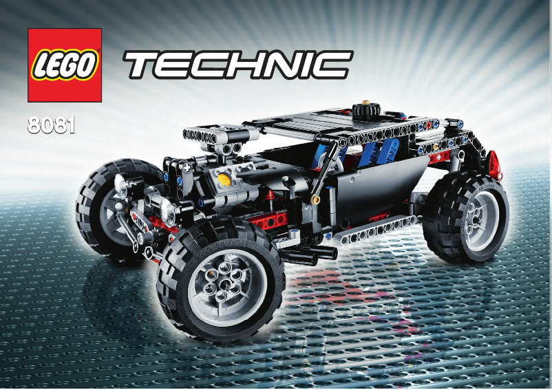 Page 1 de la notice Manuel utilisateur Lego Extreme Cruiser