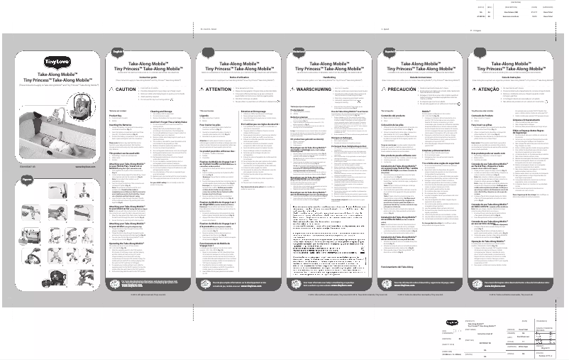 Image de la première page du manuel de l'appareil Take-Along