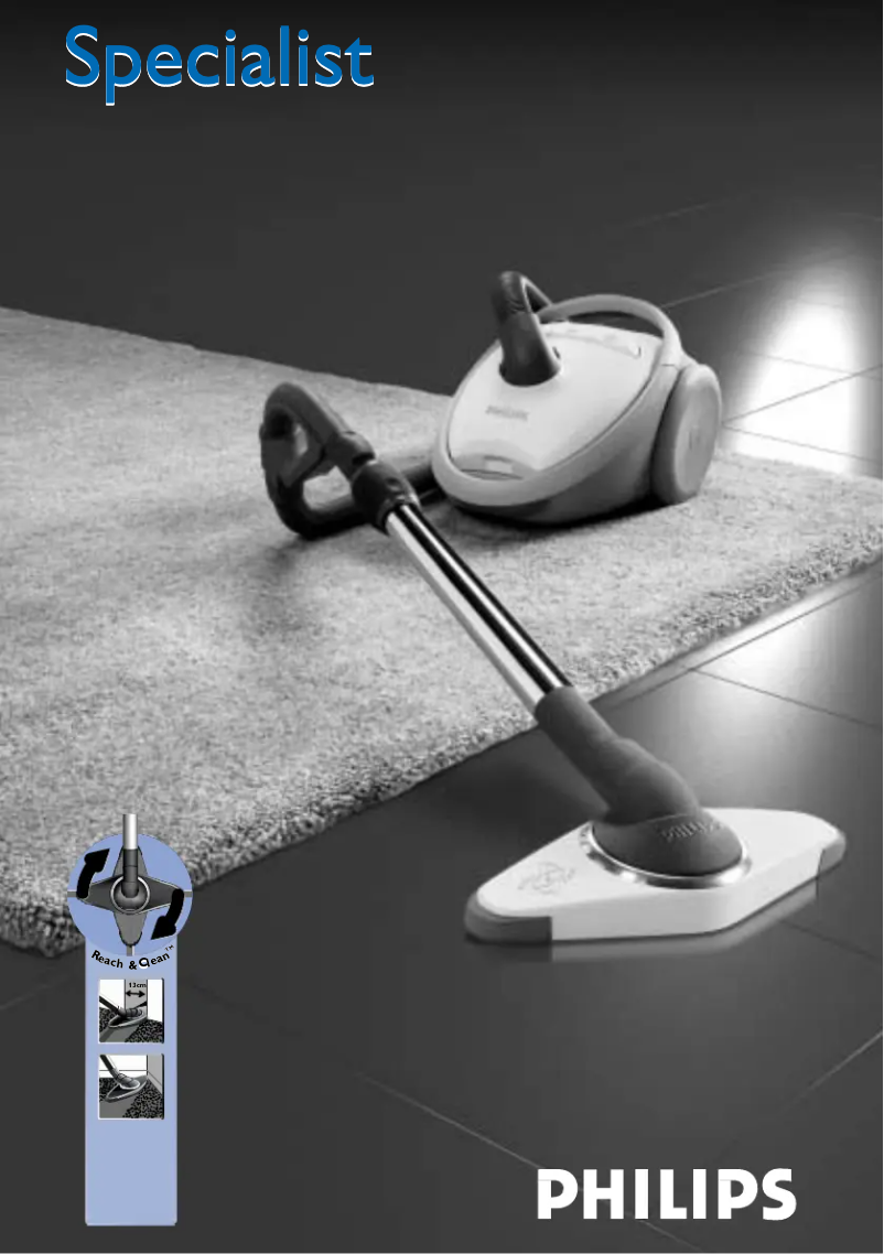 Page n°1 - Manuel utilisateur Philips FC8338