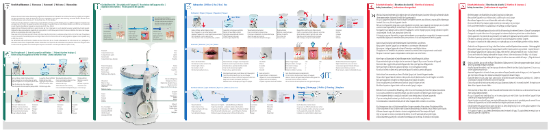 Image de la première page du manuel de l'appareil Perfect Smile