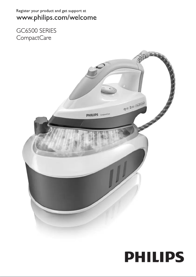 Page n°1 - Manuel utilisateur Philips CompactCare GC6530