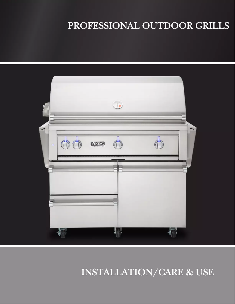 Image de la première page du manuel de l'appareil VQGI5421LSS