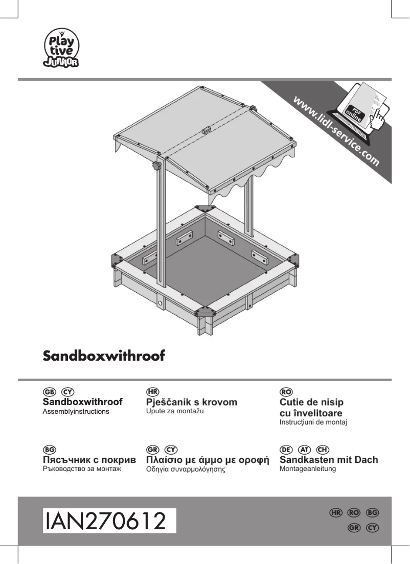 Imagen de la primera página del manual del dispositivo IAN 270612