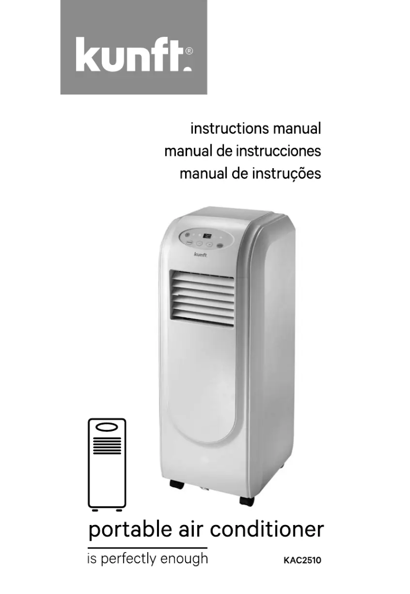 Page 1 de la notice Manuel utilisateur Kunft KAC2510