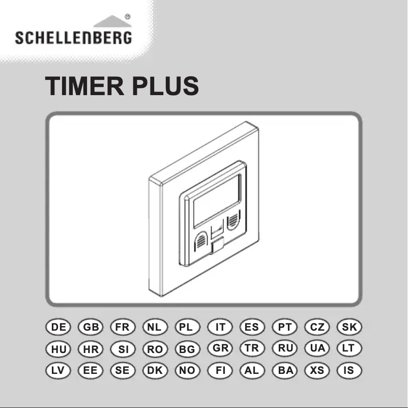 Page n°1 - Manuel utilisateur Schellenberg Timer Plus