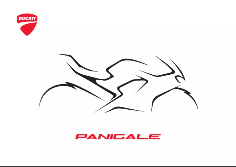 Image de la première page du manuel de l'appareil Panigale V4 S (2024)