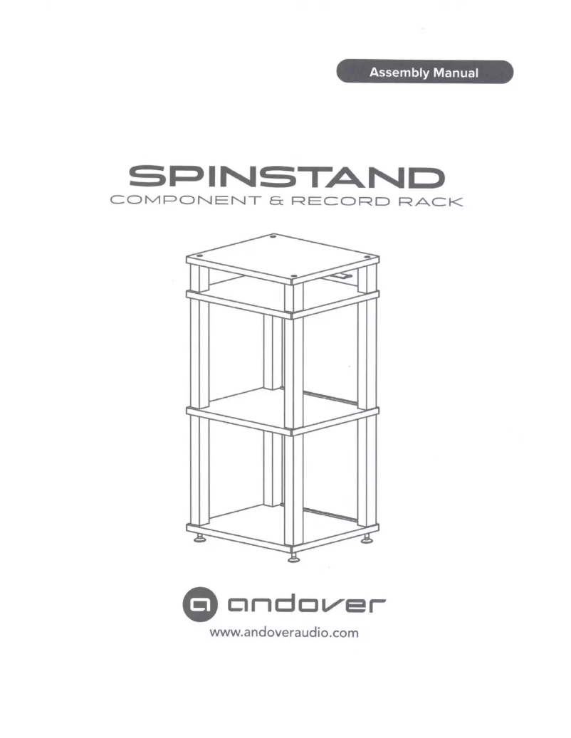 Page 1 de la notice Manuel utilisateur Andover SpinStand