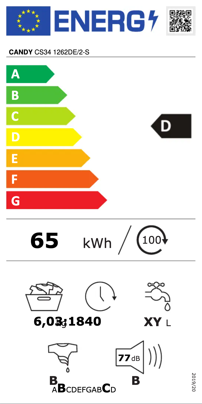 Image de la première page du manuel de l'appareil CS34 1262DE/2-S