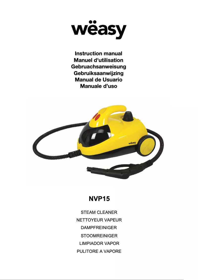 Imagen de la primera página del manual del dispositivo NVP15