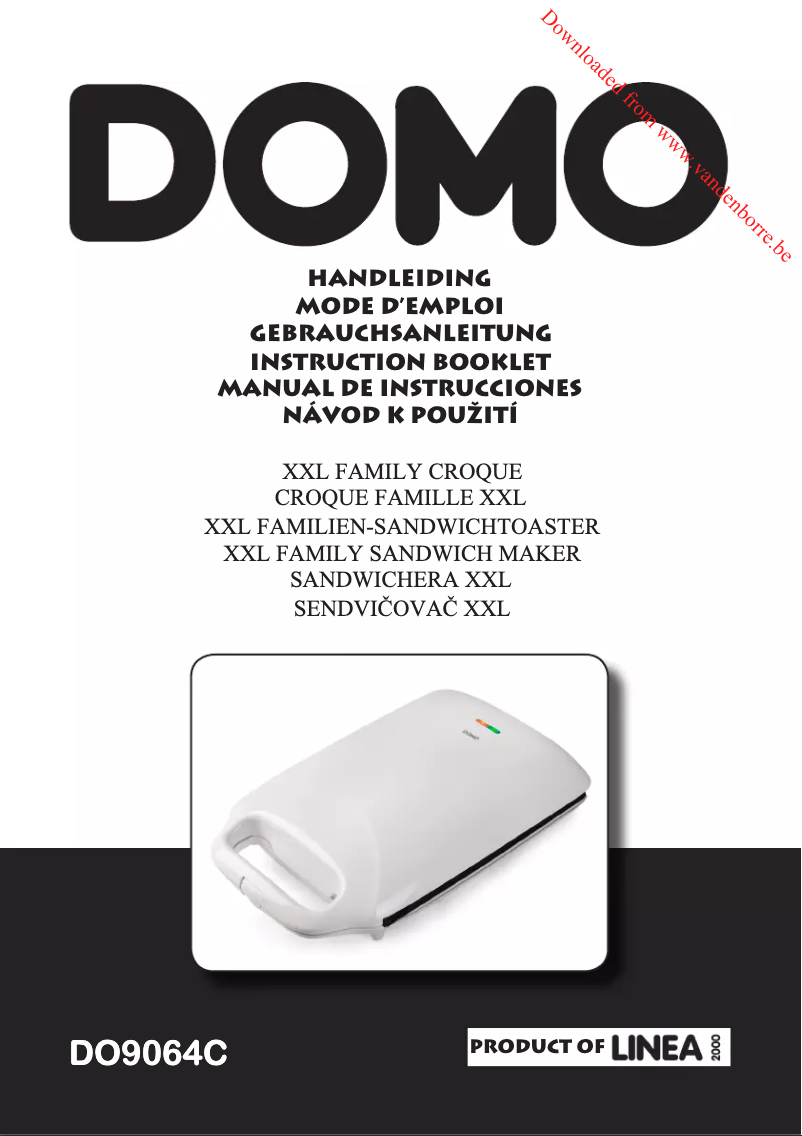 Page n°1 - Manuel utilisateur Domo DO9064C