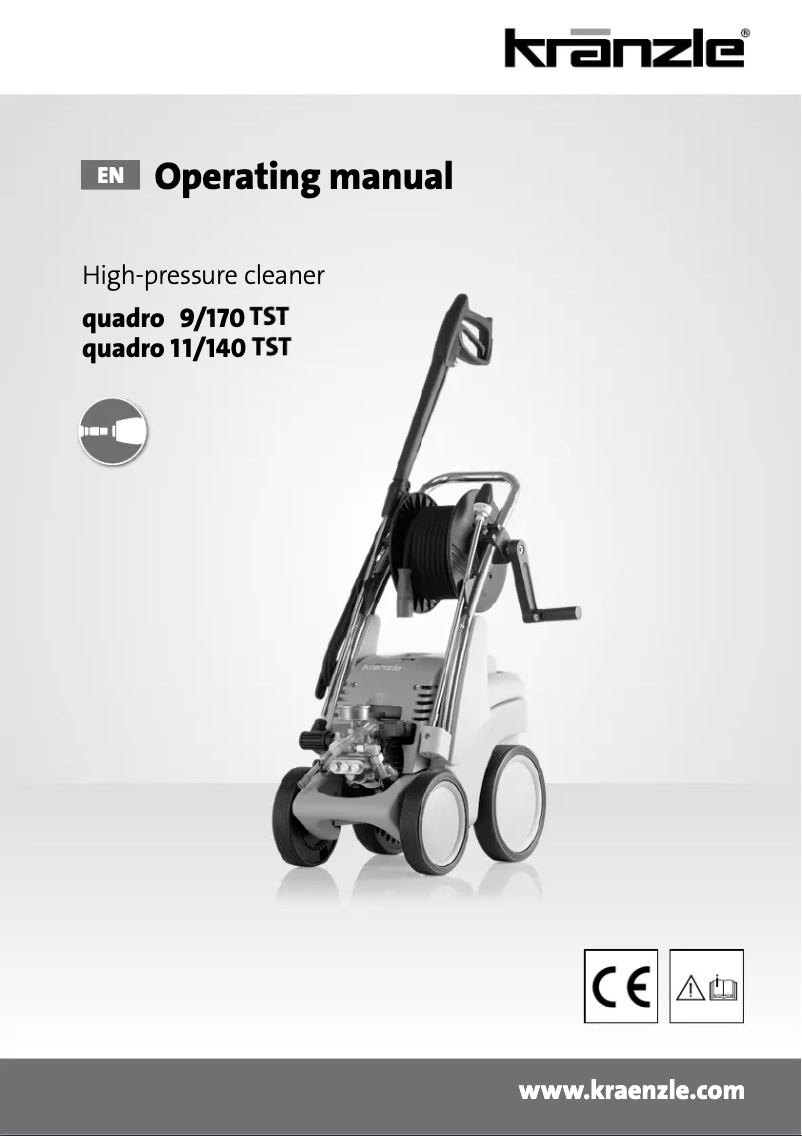 Page n°1 - Manuel utilisateur Kränzle Quadro 9/170 TST