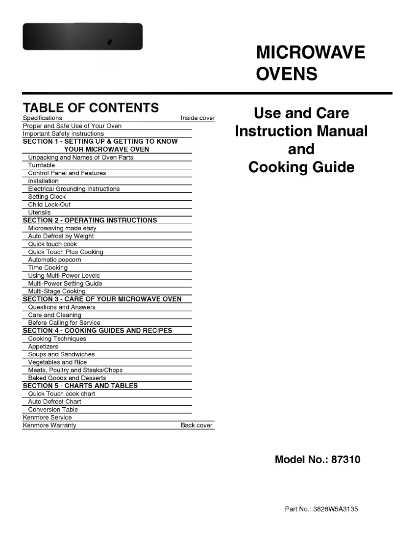 Page 1 de la notice Manuel utilisateur LG MS-1242KGY